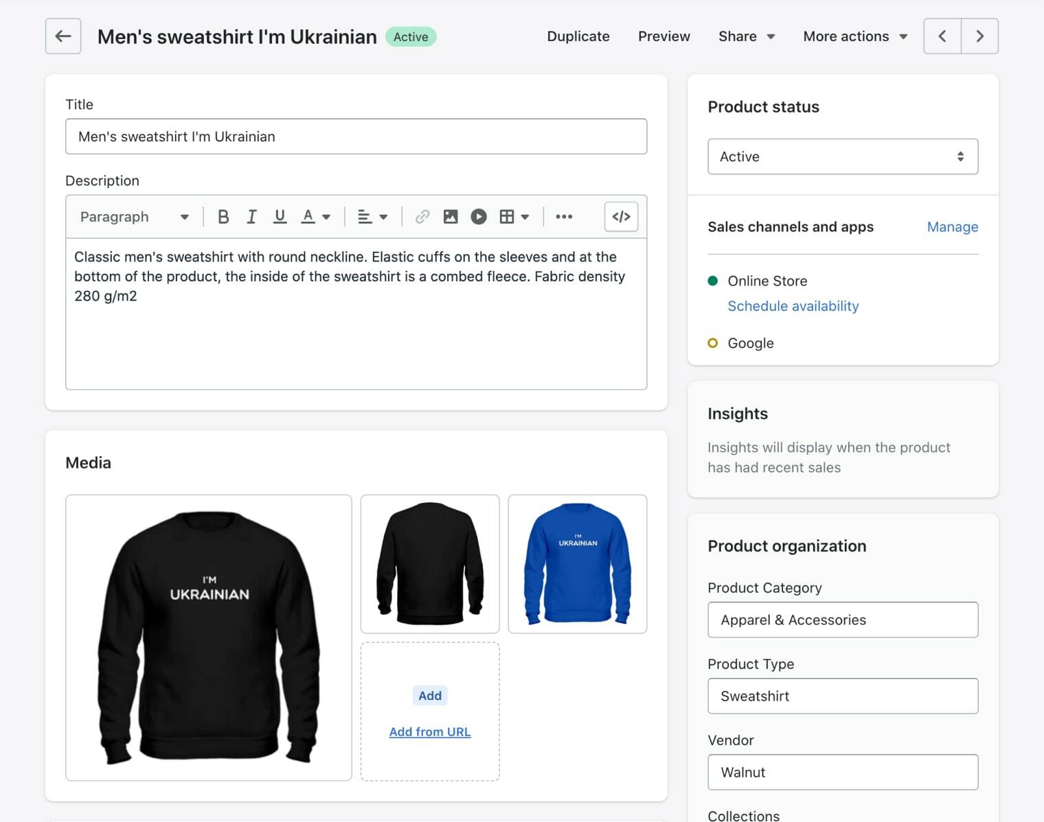 shopify checkout український інтернет-магазин оплата